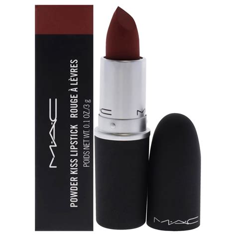 Mac 926 Dubonnet Buzz Powder Kiss Lipstick .